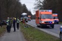 Schwerer VU Krad Pkw Koeln Porz Eil Grengeler Mauspfad P057